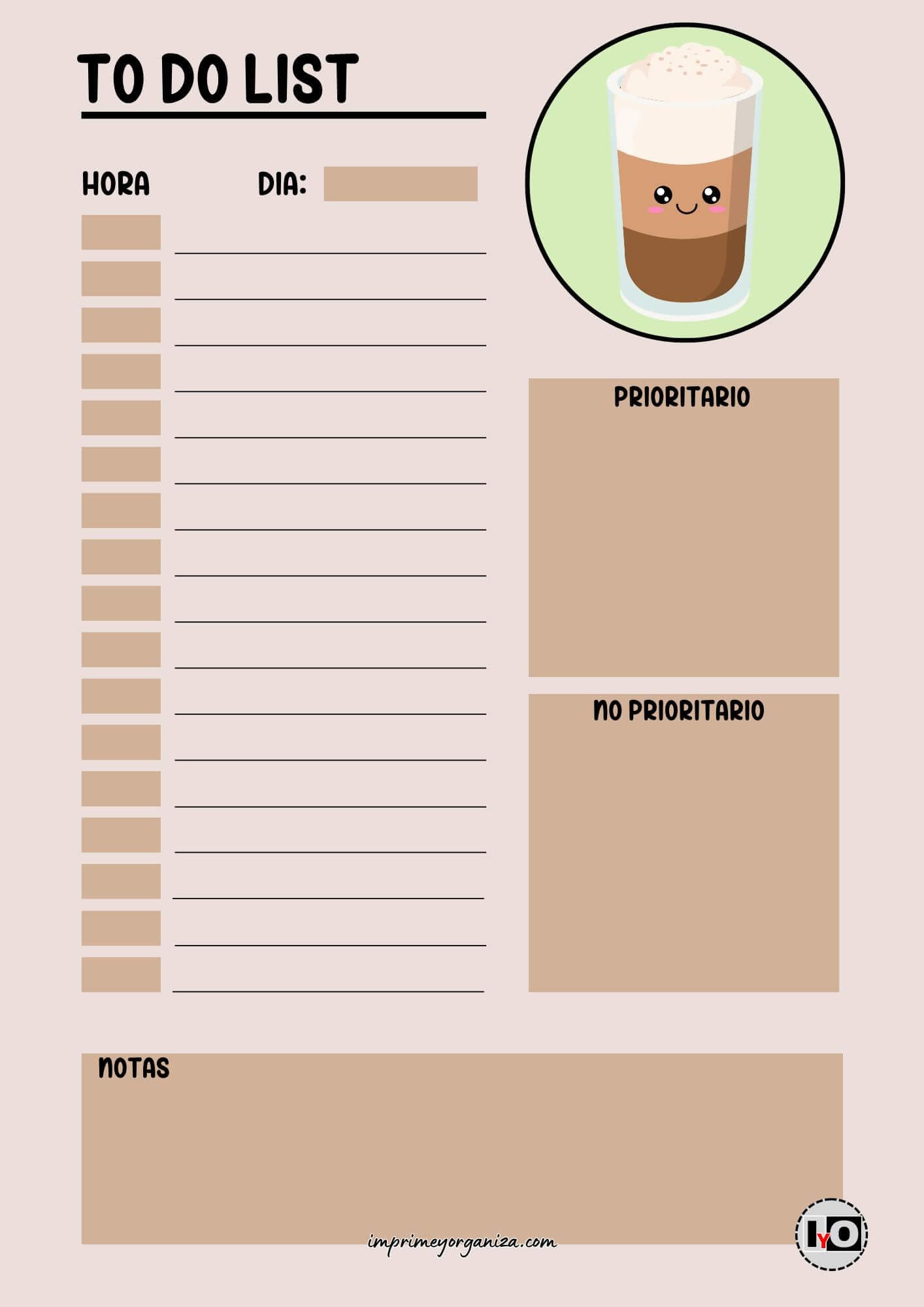 To Do List Café Kawaii