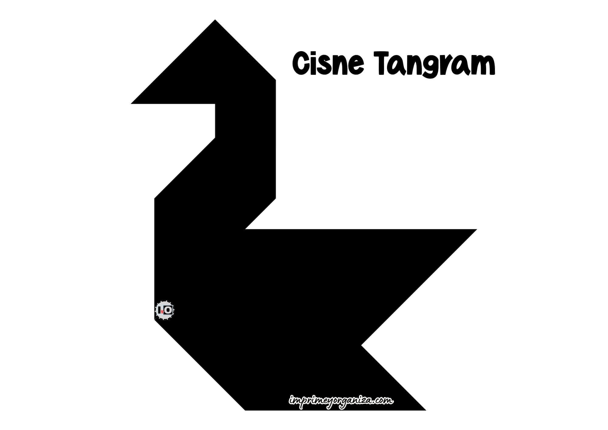 Cisne Tangram