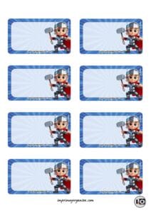Etiquetas Escolares Thor
