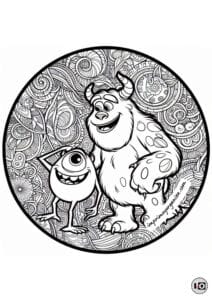 Mandala Mike y Sulley