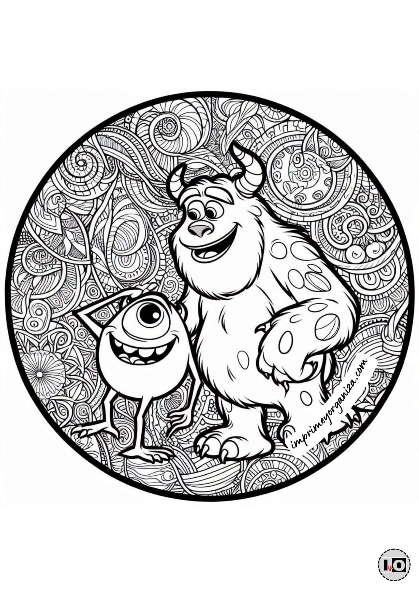 Mandala Mike y Sulley