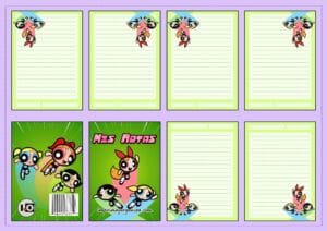 Mini notas Chicas súper Poderosas