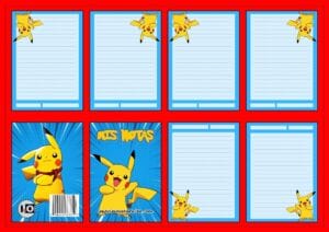 Mini notas Pikachu