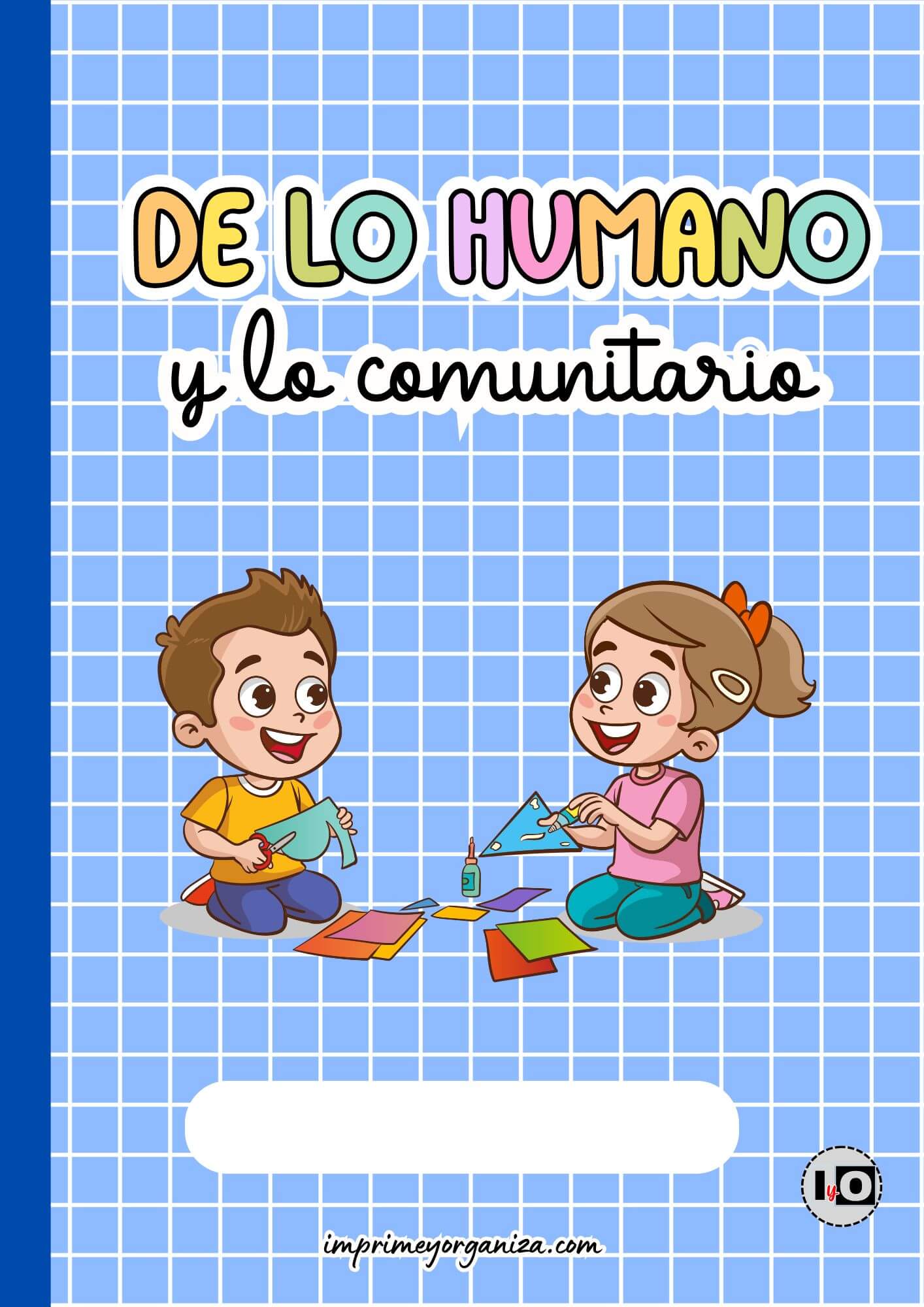 Portada De lo humano y lo comunitario