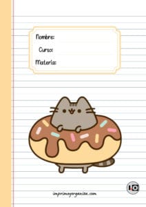Portada Pusheen Donut
