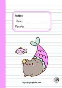 Portada Pusheen Sirena