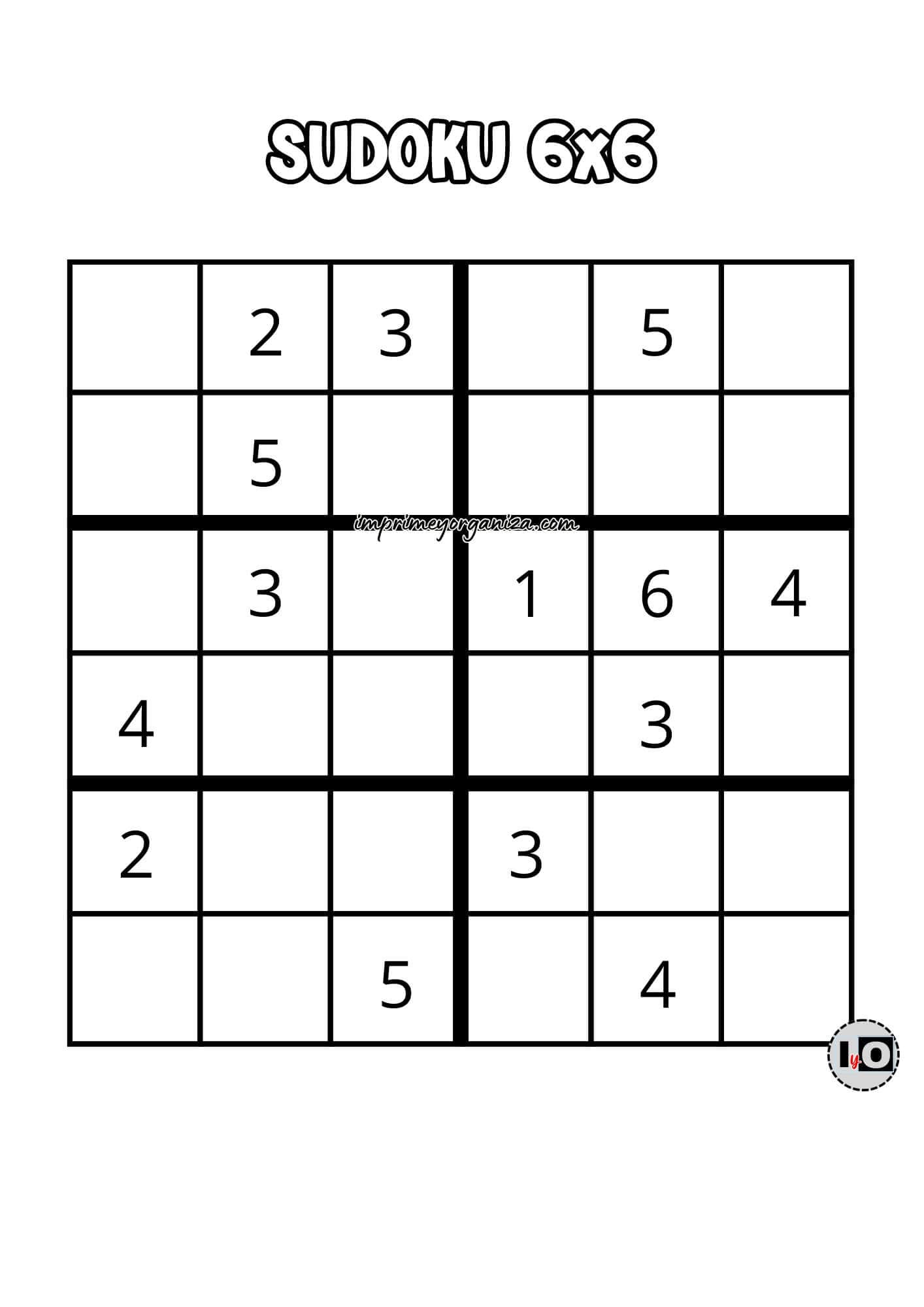 Sudoku 6x6 2