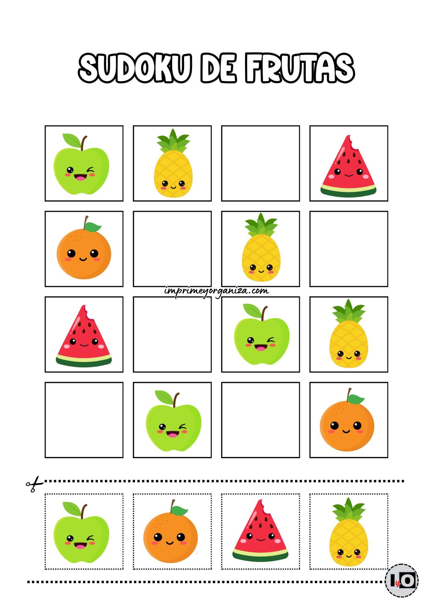 Sudoku de frutas