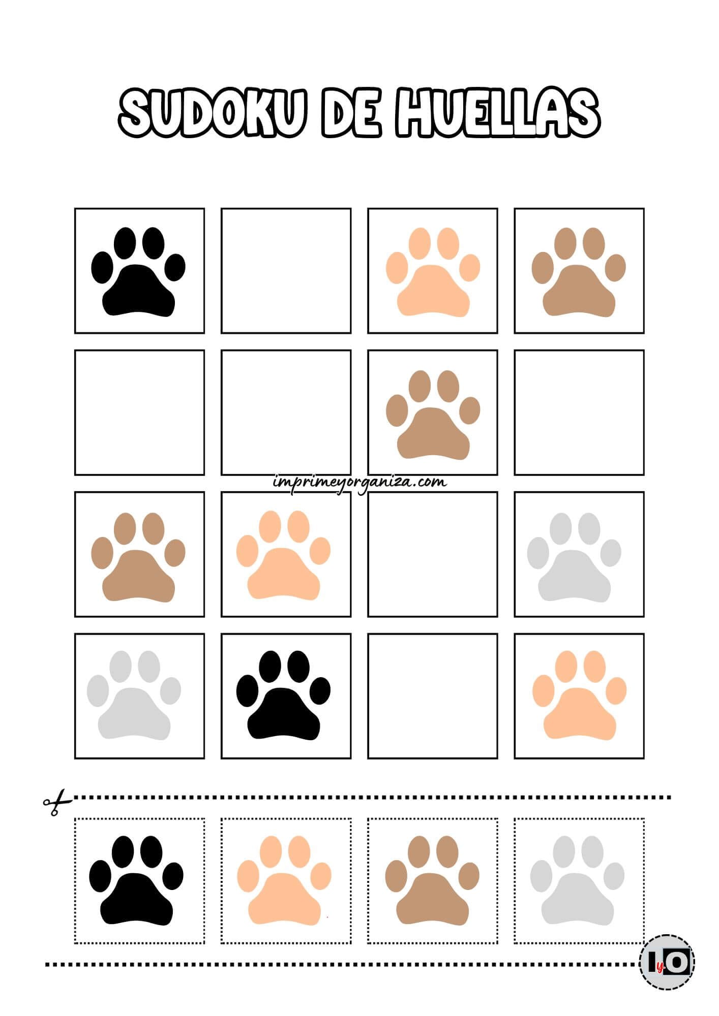 Sudoku de huellas