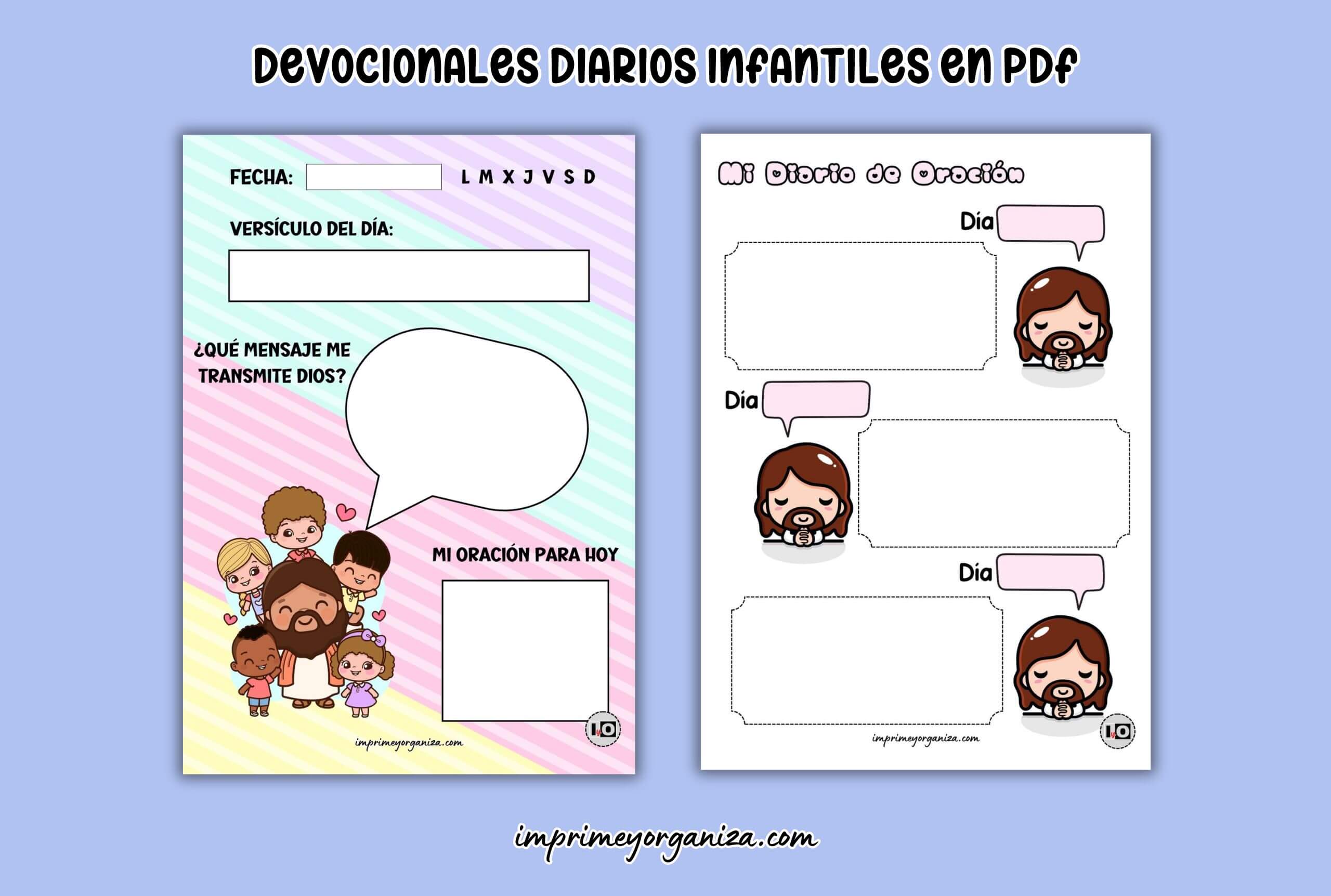 diarios devocionales infantiles en PDF gratis
