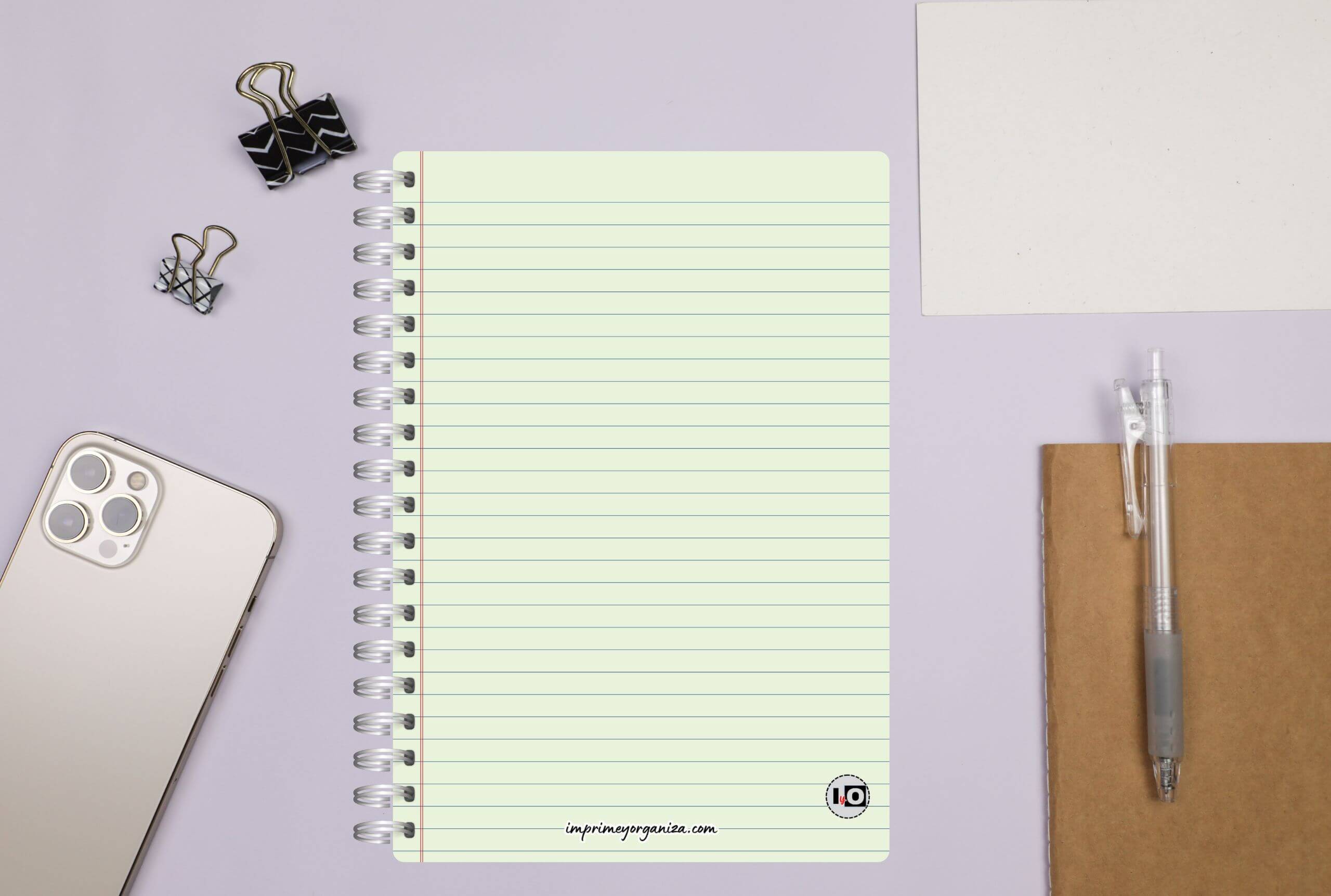 hojas de cuadernos para imprimir en PDF gratis