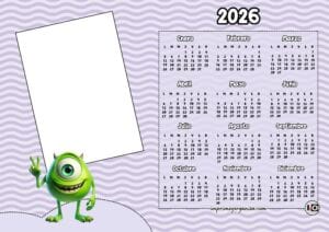 Calendario 2026 Foto Mike