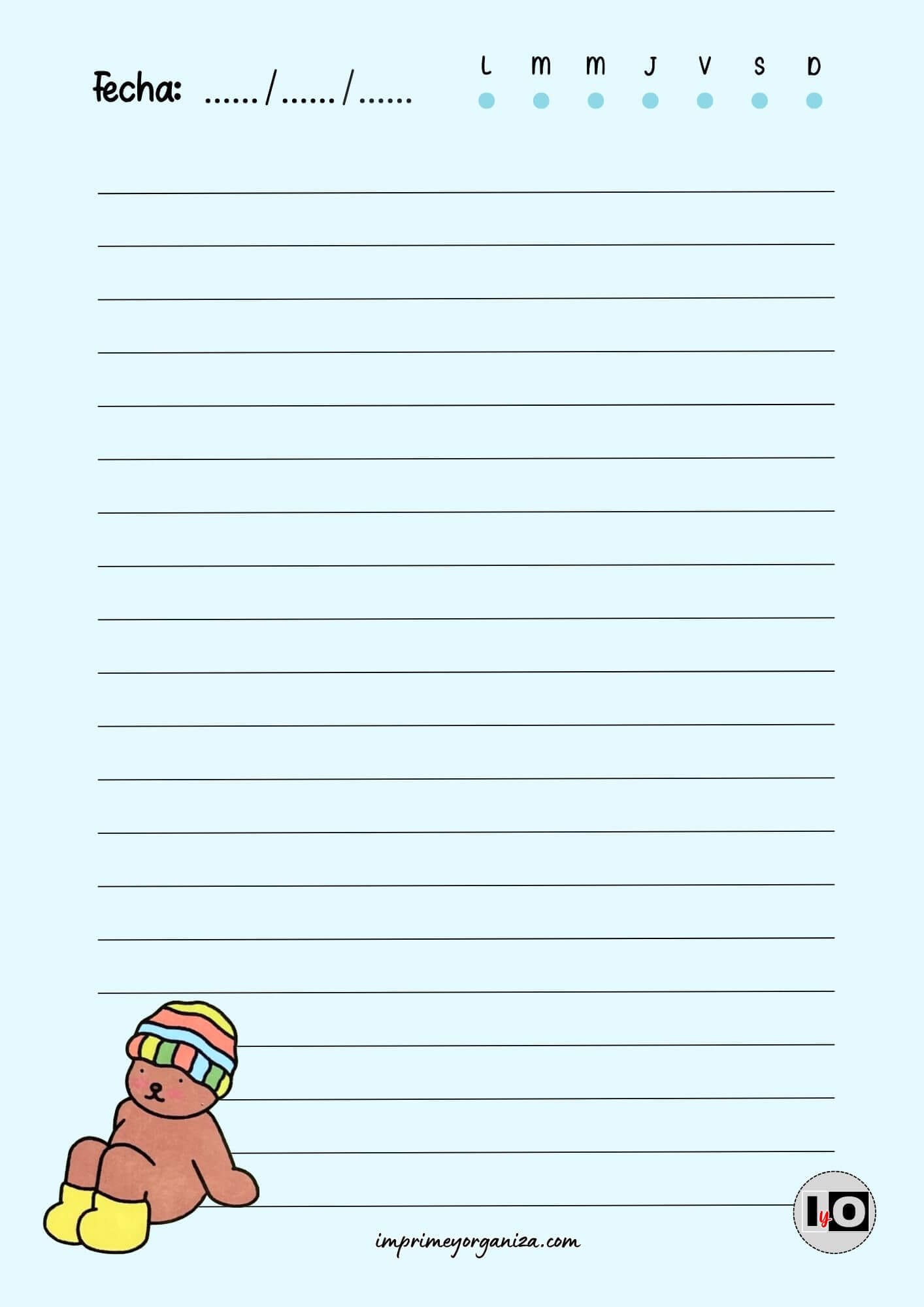 Hoja rayada Bobbie Goods gorro