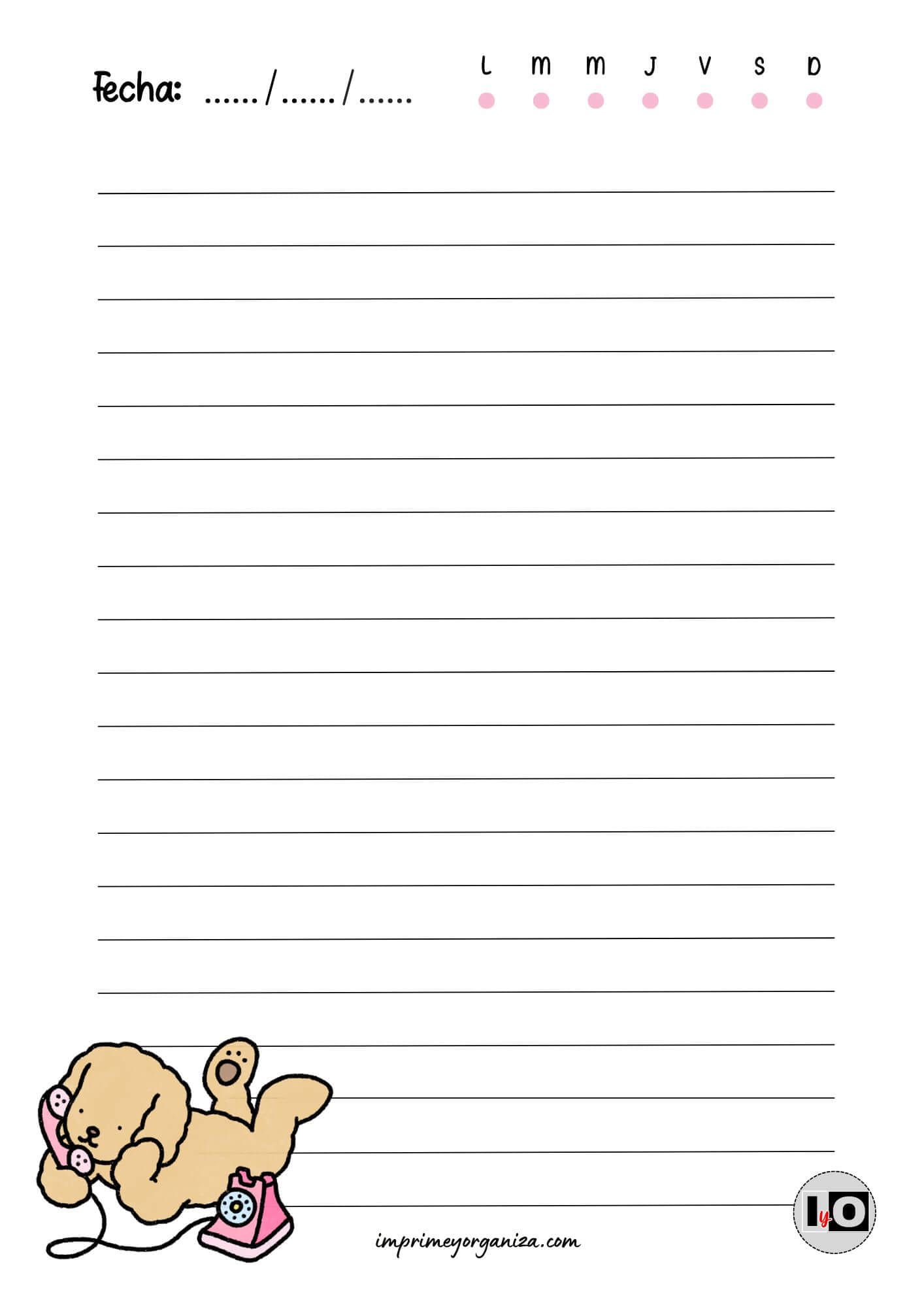 Hoja rayada Bobbie Goods teléfono