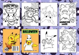 Librito Pokemon Halloween