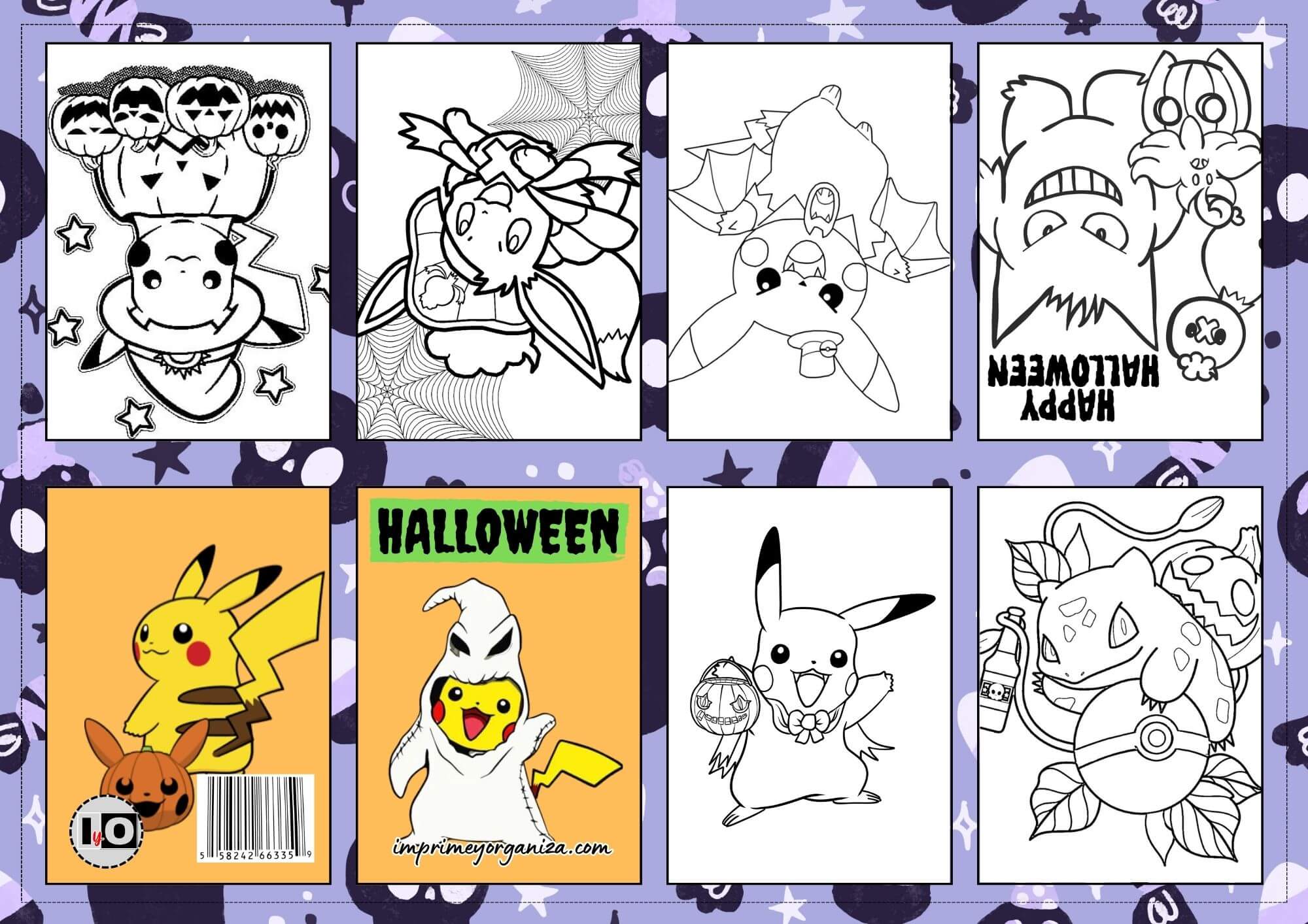 Librito Pokemon Halloween