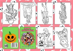 Librito Princesas Halloween