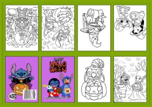 Librito Stitch Halloween