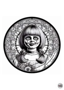 Mandala Halloween Annabelle
