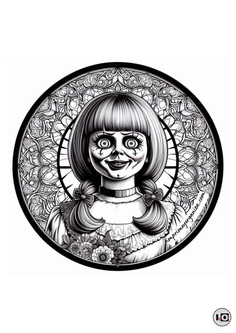 Mandala Halloween Annabelle
