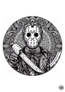 Mandala Halloween Jason