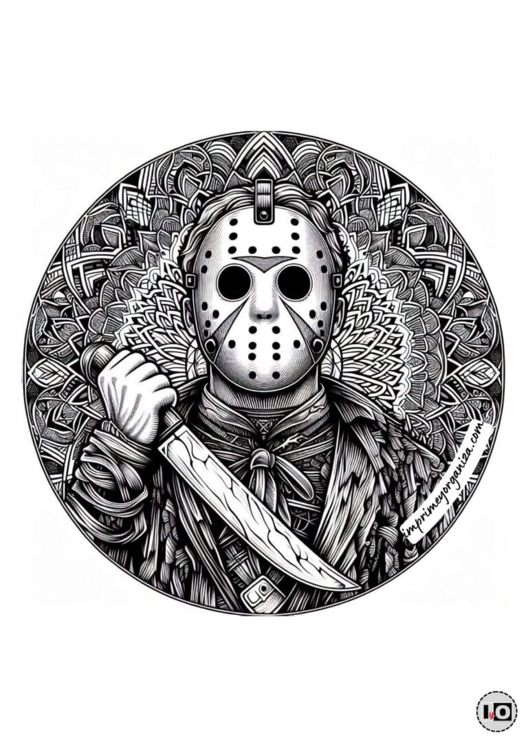 Mandala Halloween Jason