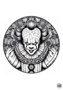 Mandala Halloween Pennywise