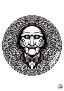 Mandala Halloween Saw