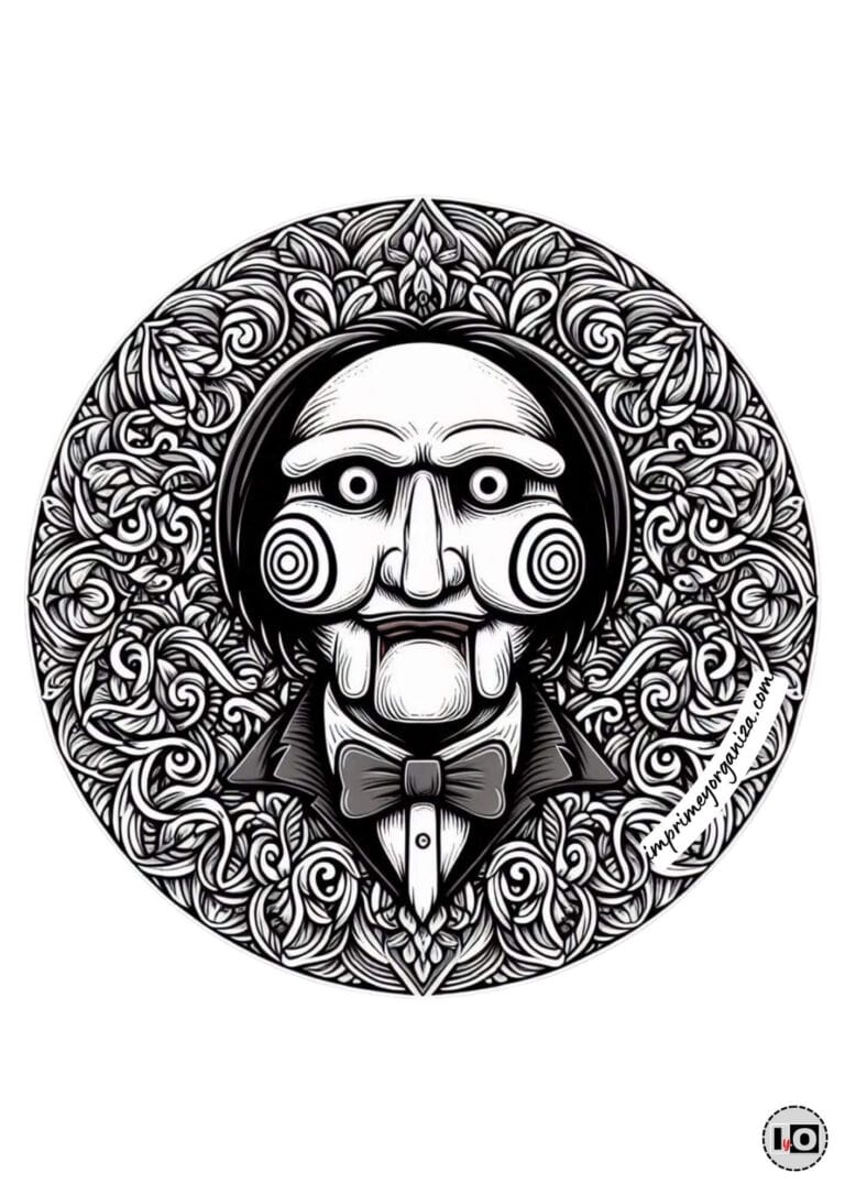 Mandala Halloween Saw