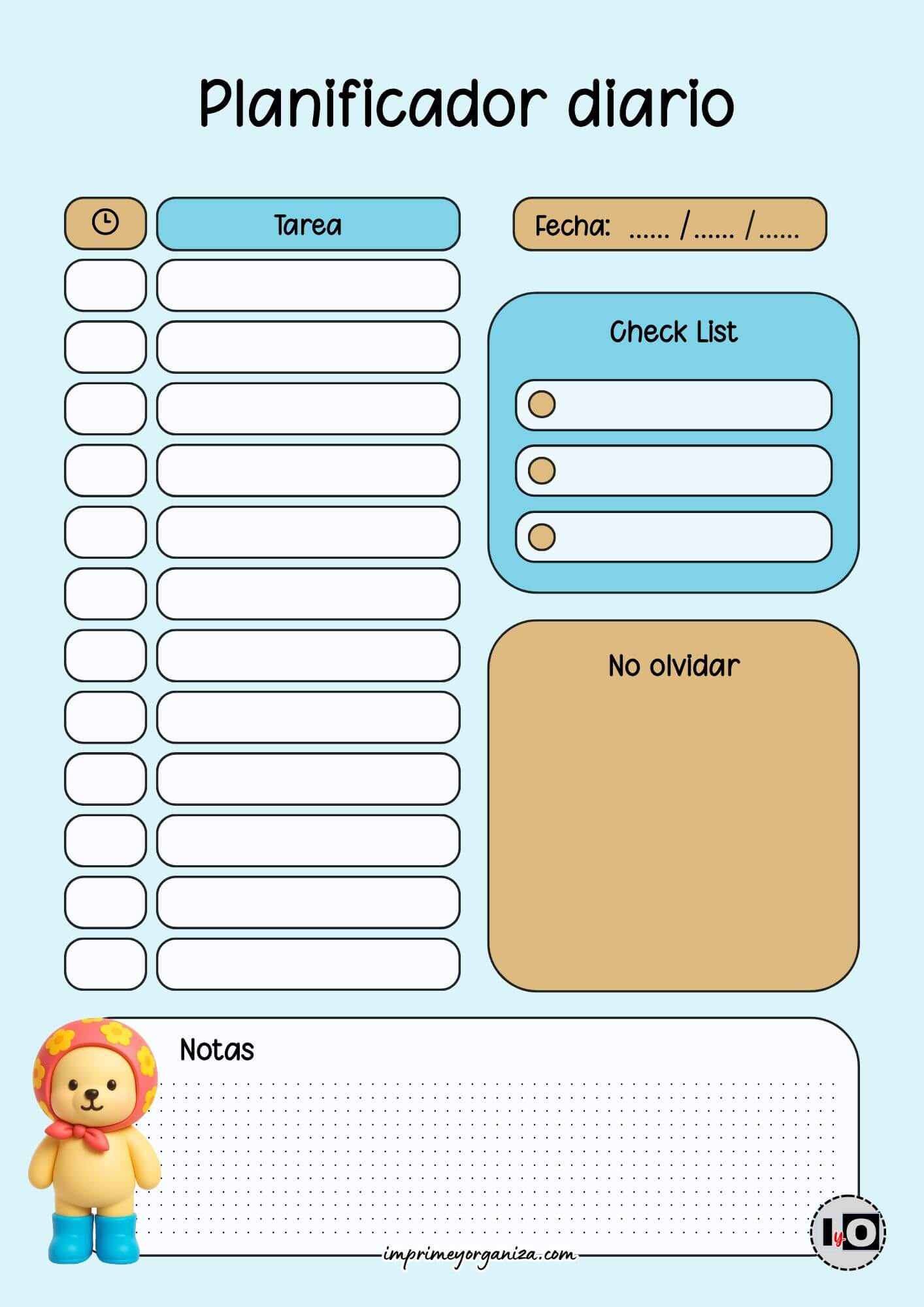 Planificador Diario Bobbie Goods Botas