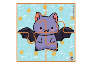 Puzzle Halloween Murciélago