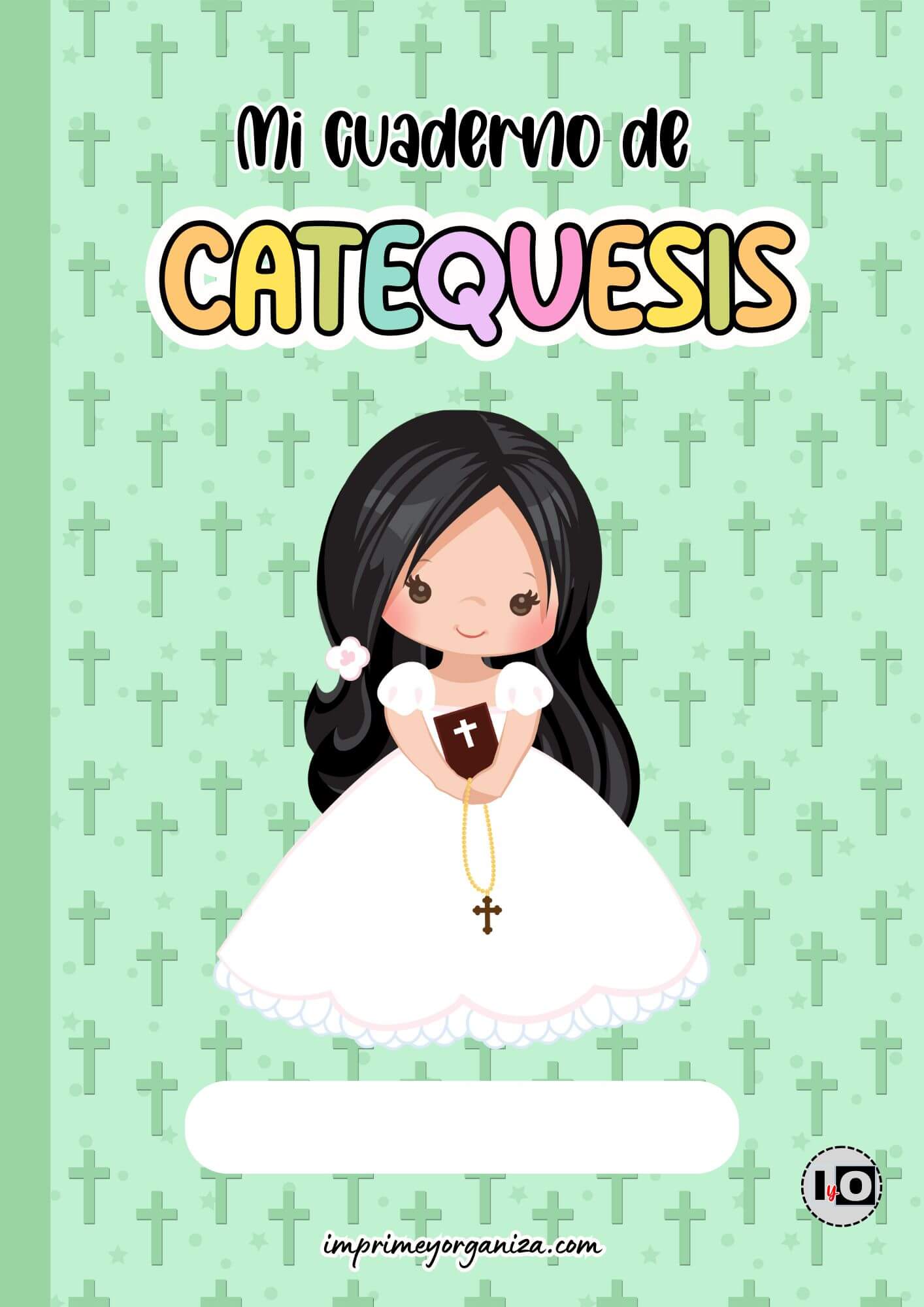 Portada catequesis niña verde