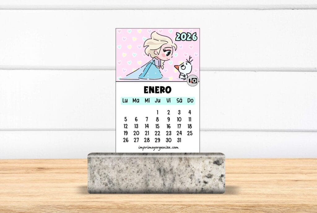 calendarios apilables en pdf