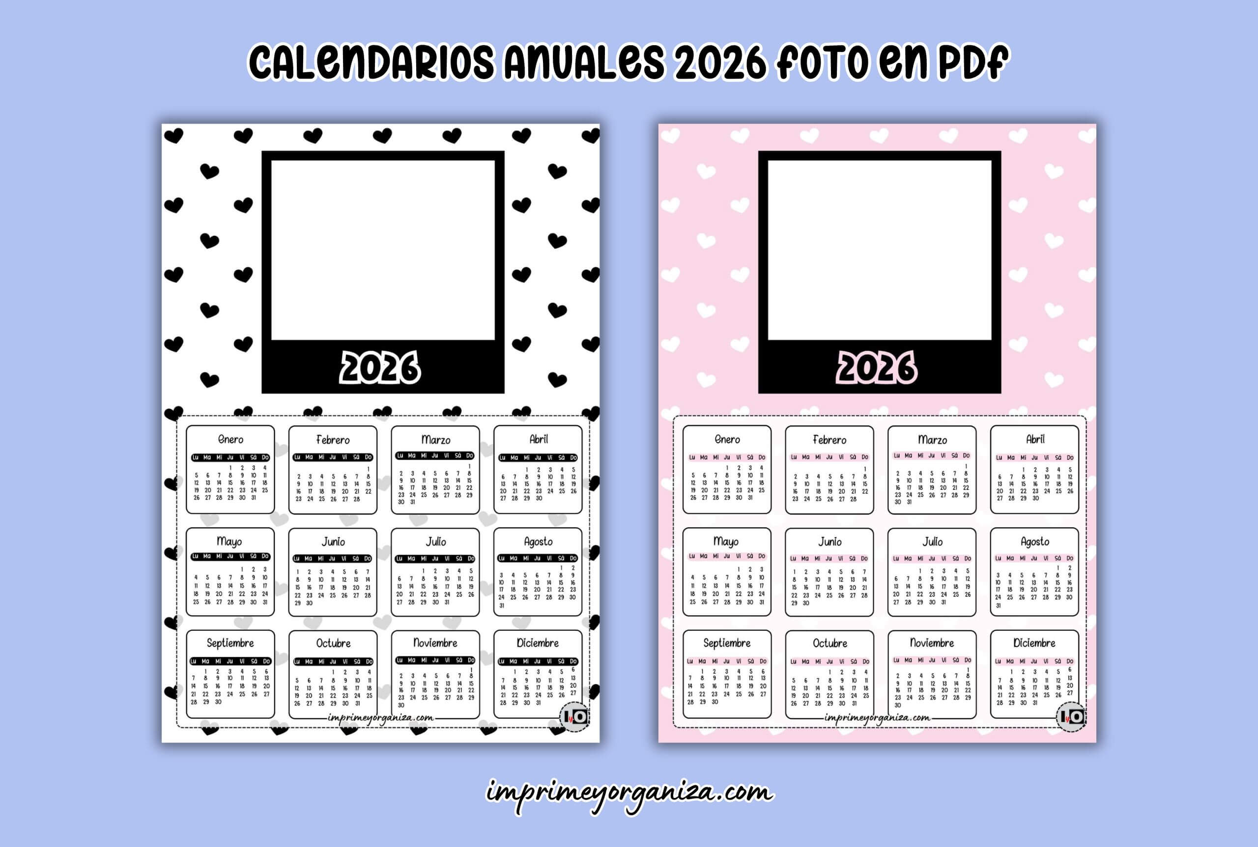 calendarios foto 2026
