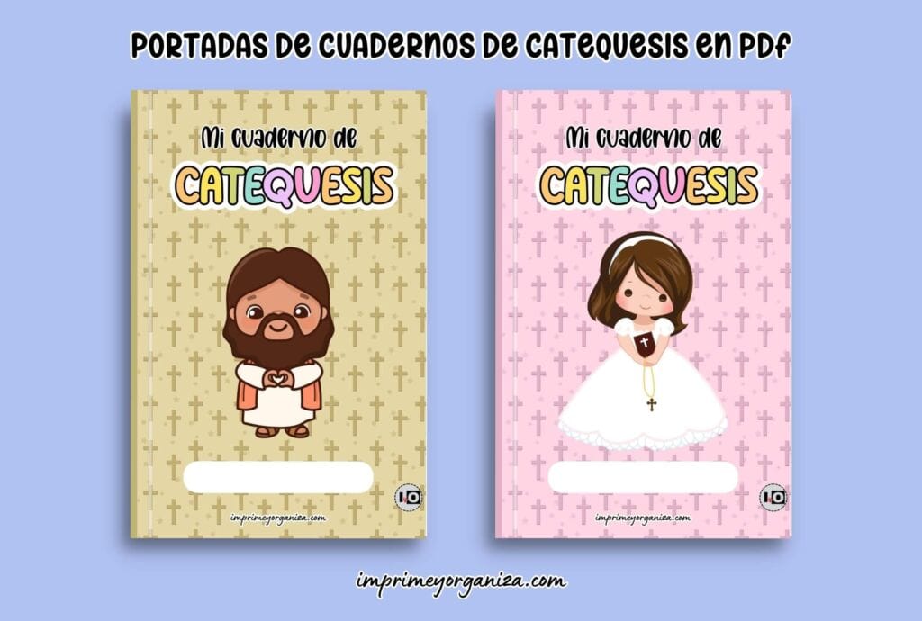 portadas de cuadernos de catequesis en pdf