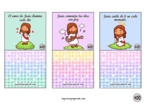 Bases Minicalendarios Jesús Frases