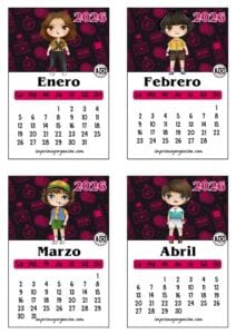 Calendario 2026 apilable de Stranger Things