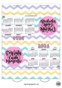 Calendario Carpa Disfruta