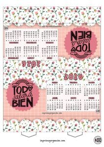 Calendario Carpa Saldrá bien