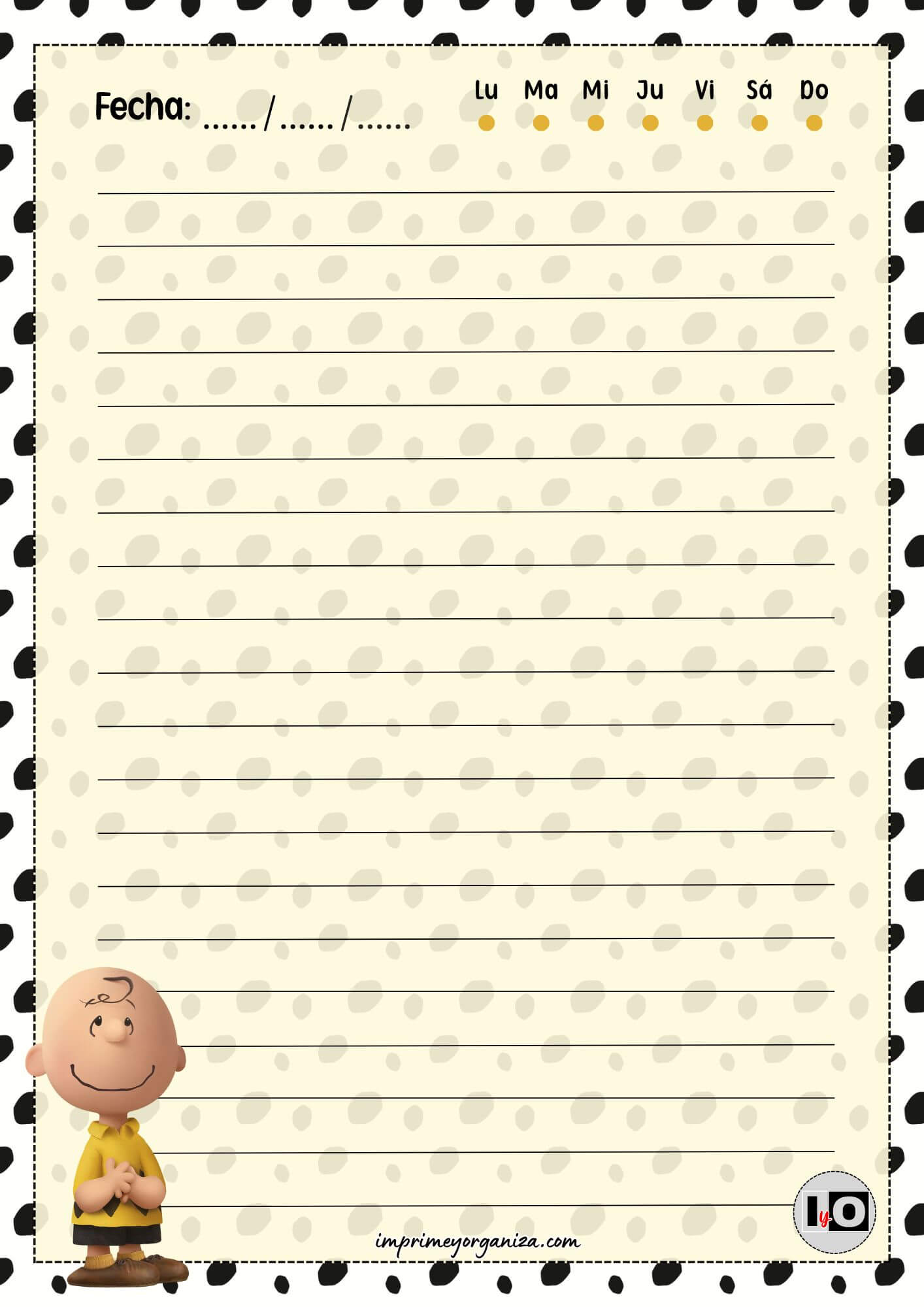 Hoja rayada Carlitos