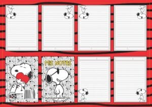 Mini notas Snoopy