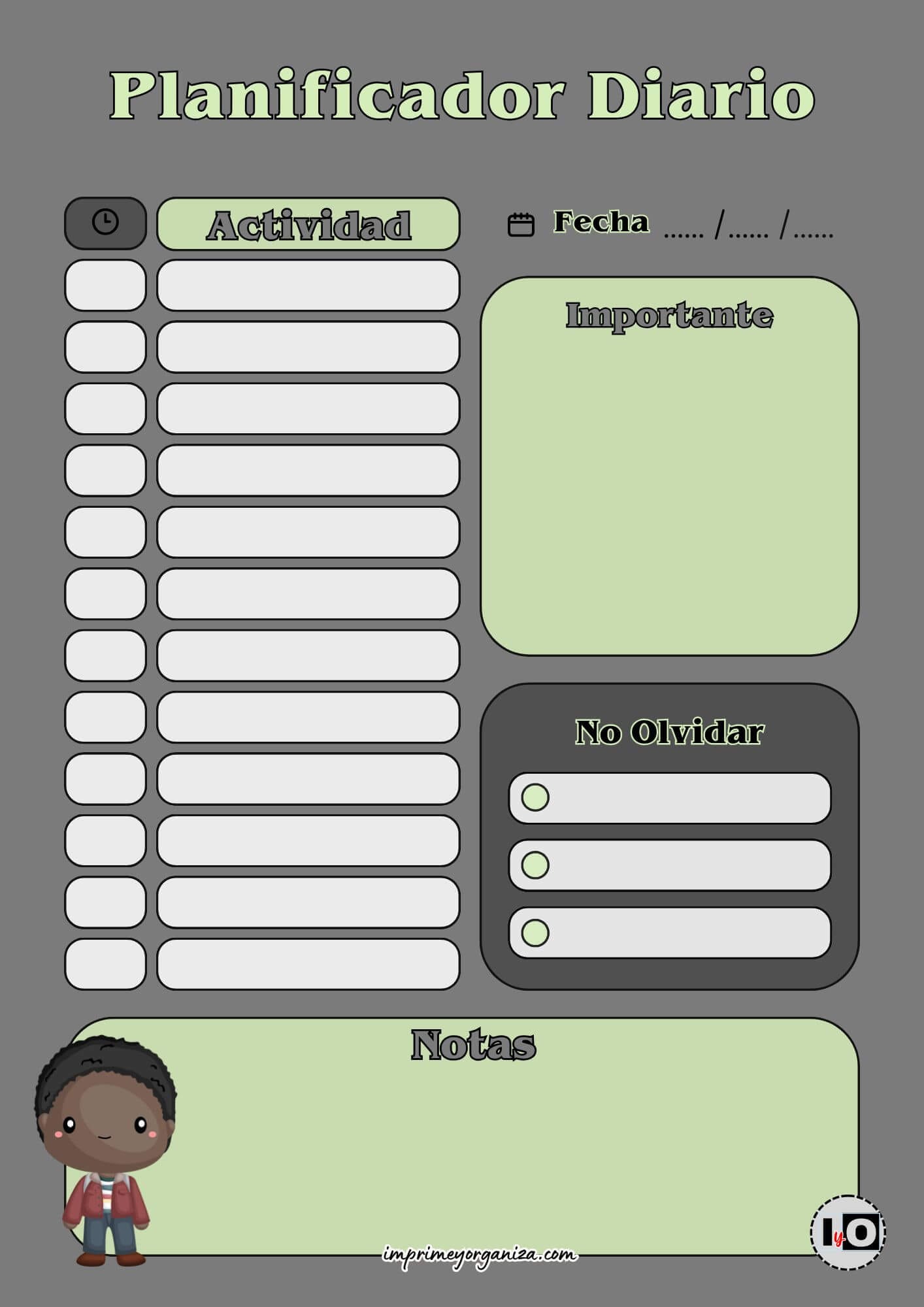 Planificador Diario Lucas