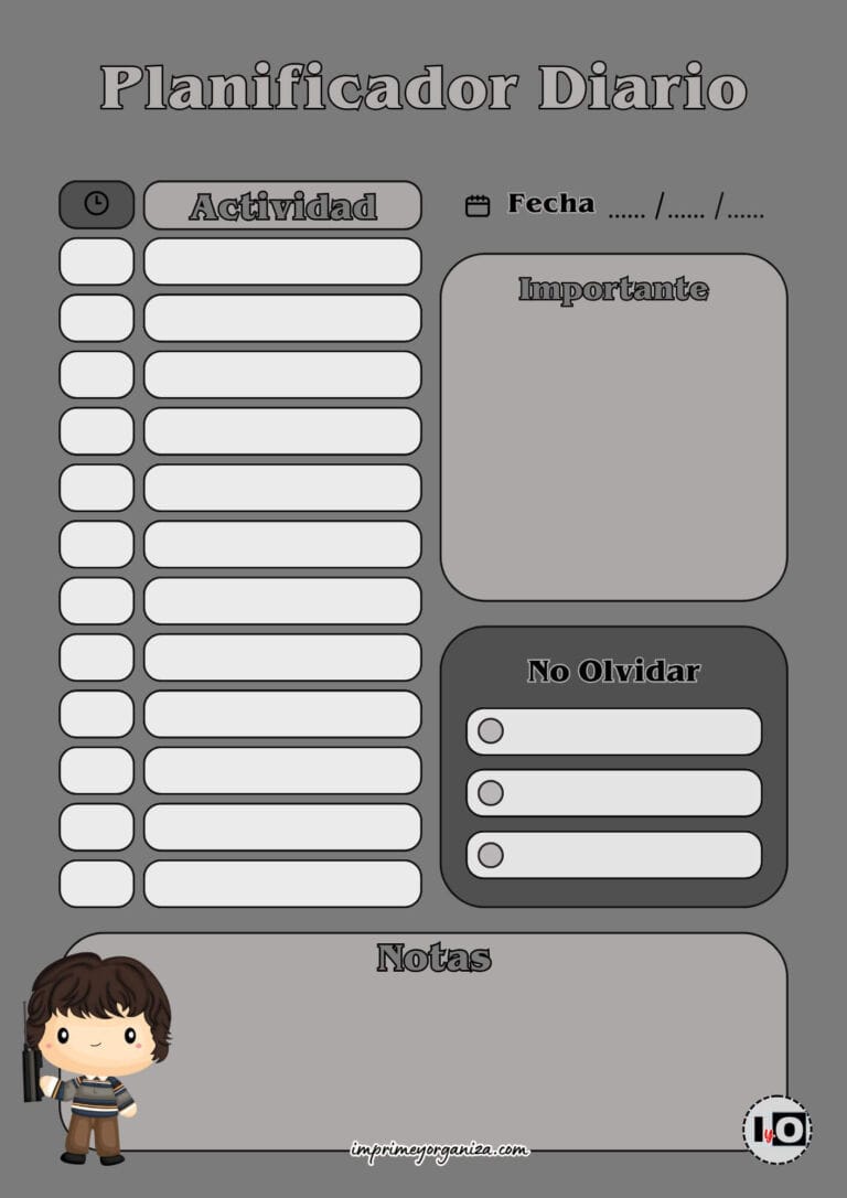 Planificador Diario Mike