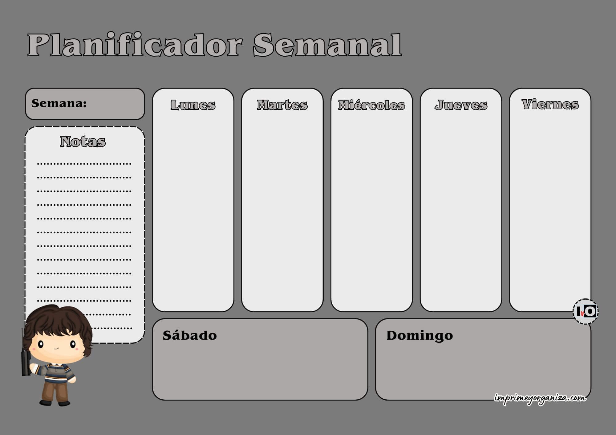 Planificador Semanal Mike