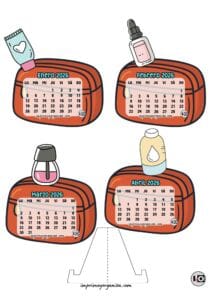 Calendario Armable de 2026 Make Up