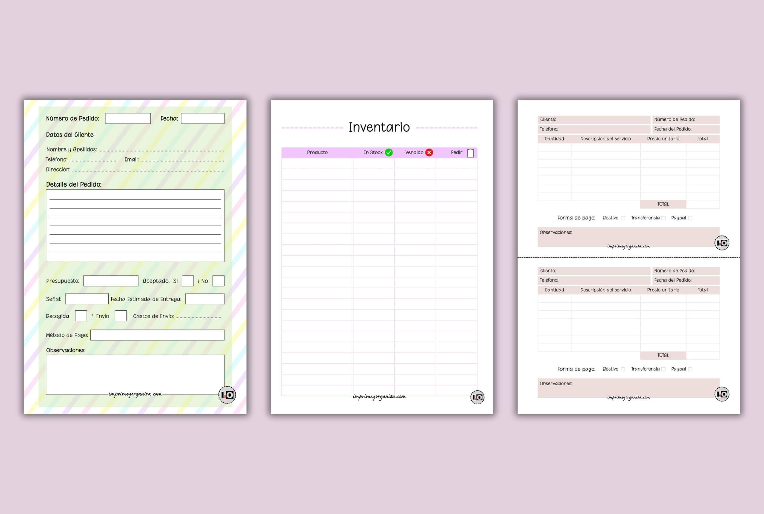 colección de imprimibles para emprendedores en pdf