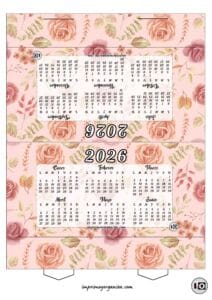 Calendario Carpa Rosas