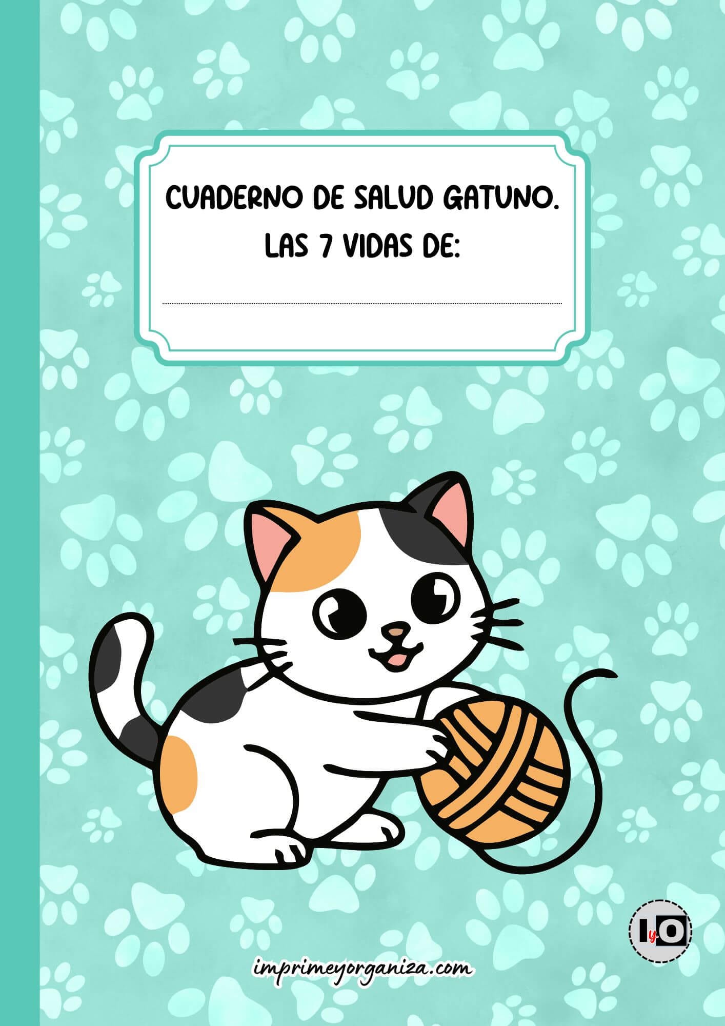 Portada diario de salud de gatos