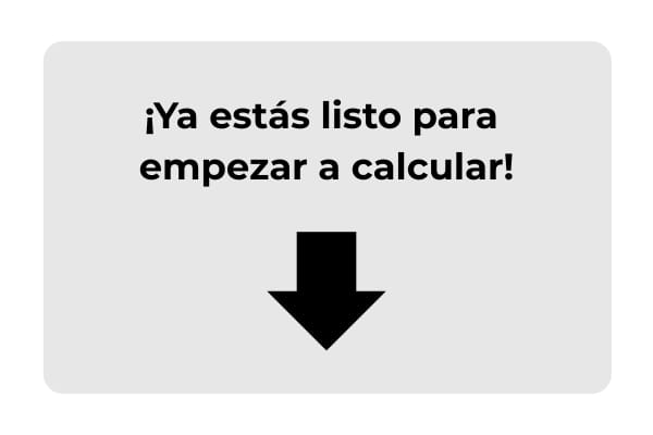 listo para usar la calculadora