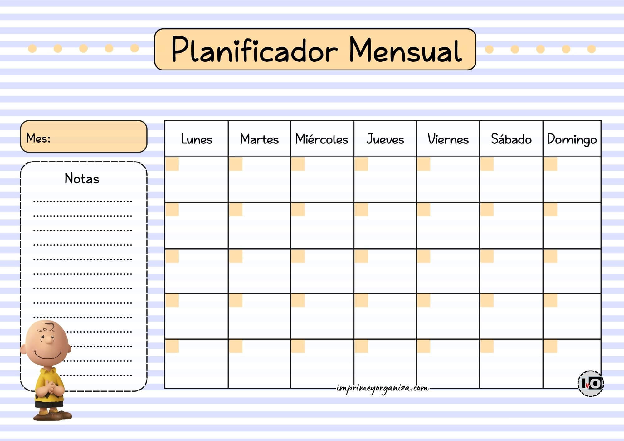 Planificador Mensual Carlitos